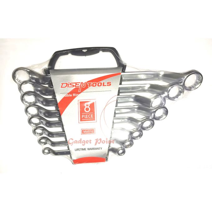 DISEN 8Pc Double Ring Spanner
