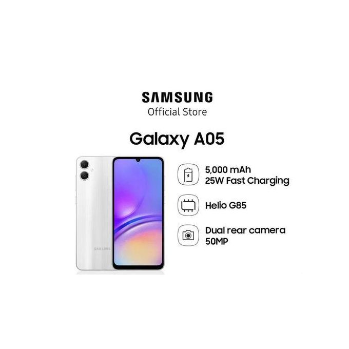 Samsung GALAXY A05,6.7 PLS LCD DISPLAY 64GB ROM,ANDROID 13,5000MAH,4G,DUAL,50MP