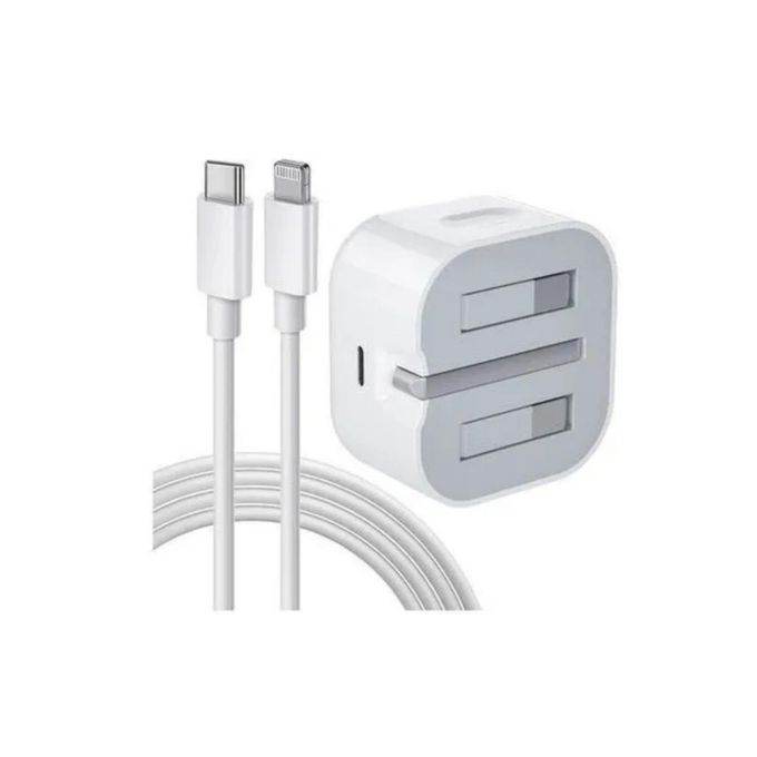 Apple 25W Original USB-C / Type-C Fast Charger, Adapter And Cable/For IPhone