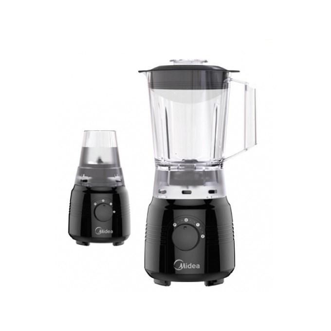 Midea 2 In 1 Blender 1.5L And Grinder 200ml (BL2516A)- 600watts- Black.