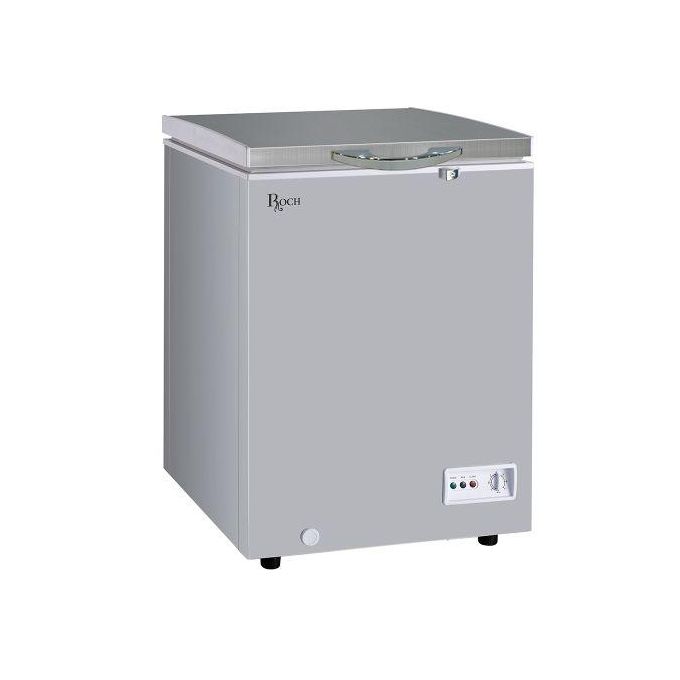 Roch RCF-180-G Chest Freezer, 140L - Silver
