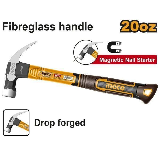 Ingco HCH81020 Claw hammer Weight:20oz/560g