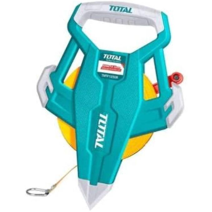 TOTAL Fibreglass measuring tape 50mx12.5mm